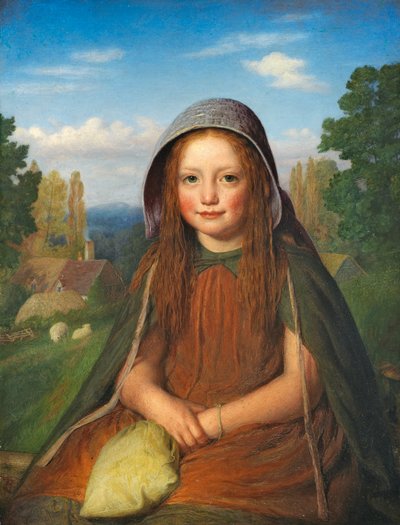 A Girl by Edward Thompson Davis